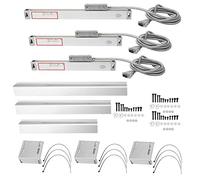 Encodeur linéaire haute précision, lot de 3, pour afficheur numérique JCS900-2AE et JCS900-3AE (Stroke 0-100mm 0-300mm 0-600mm)