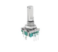 Encodeur rotatif à 360 degrés EC11 avec bouton poussoir 5 broches, 20 Positions, poignée de commutateur de Code d'impulsion, potentiomètre numérique 15/20MM(G 20mm Plum handle,3PCS)