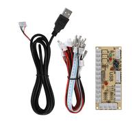 Encodeur USB générique pour manette de jeu arcade sans latence, facile à installer et compatible avec tous les types de joysticks et de boutons