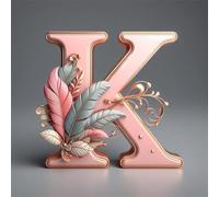 ENCOMAG alphabet Diamond Painting,lettres DIY Broderie Diamant Painting Kit Complet, Peinture Diamant Artisanat its de peinture par numéros Strass Painting pour Adultes Décoration Intérieur