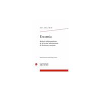 Encomia N° 38-39/2014-2015 - Bulletin Bibliographique De La Société Internationale