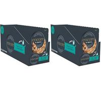 Encore 100% Naturel Wet Cat Food, Tuna avec Anchovy dans Une Pochette de 70 g (16 x 70 g) (Lot de 2)