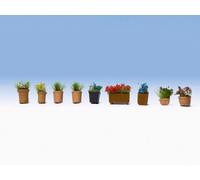 Encore 14031 Fleurs Dans Des Pots De Fleurs HO NEUF