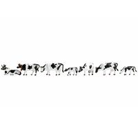 Noch Figurines H0 15721 – 7 vaches blanches et noires
