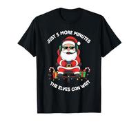 Encore 5 Minutes de Funny Santa Gamer Christmas T-Shirt