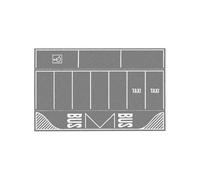 Noch Modélisme ferroviaire 60720 Parking gris 220 x 140 mm 2 pièces H0