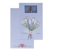 Encore 99506 Coffret cadeau "Bon rétablissement" 9x15 cm, 2,5 cm de haut