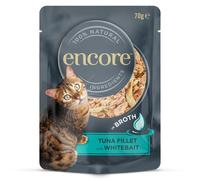 ENCORE Cat Tuna Fillet with Whitebait in Broth thon avec des alevins dans un bouillon 70 g