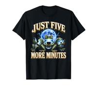 Encore Cinq Minutes : Frog Funny Night Owl T-Shirt