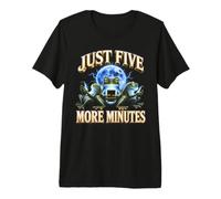 Encore Cinq Minutes : Frog Funny Night Owl T-Shirt Haut de Gamme