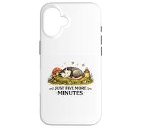 Encore Cinq Minutes Possum Goblincore Opossum Nature Coque pour iPhone 16