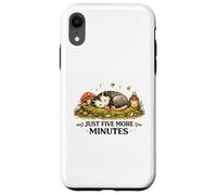 Encore Cinq Minutes Possum Goblincore Opossum Nature Coque pour iPhone XR