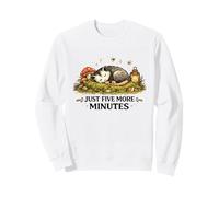 Encore Cinq Minutes Possum Goblincore Opossum Nature Sweatshirt