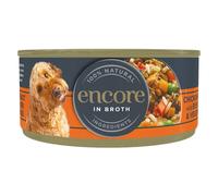 ENCORE Dog Chicken Breast with Beef Liver and Vegetables in Broth poulet avec foie de boeuf et légumes dans un bouillon 156 g