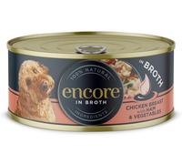 ENCORE Dog Chicken Breast with Ham and Vegetables in Broth poulet avec jambon et légumes dans un bouillon 156 g