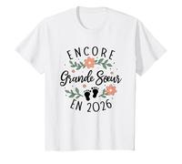 Encore Grande Sœur 2026 Annonce Grossesse 3eme Enfant T-Shirt
