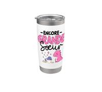 Encore Grande Sœur 2027 Annonce Future Grande Sœur Dinosaure Gobelet isotherme en acier inoxydable double paroi