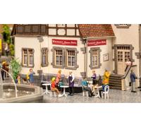 Encore H0 16245 lot de figurines monde sur le thème des figurines "café 1:87