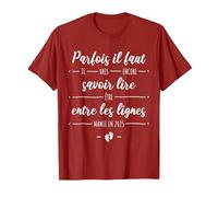 Encore Mamie 2025 Annonce Grossesse Grand Parents 2ème Fois T-Shirt, Homme, Canneberge, XL