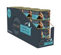 Encore Nourriture humide 100 % naturelle pour chat, sardines avec thon dans bouillon, boîte de 70 g (lot de 16 boîtes)