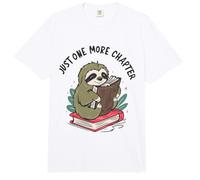 Encore Un chapitre : Cute Sloth Bookworm Sloth Comfort Colors Adult Heavyweight T-Shirt