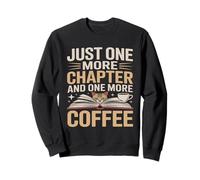 Encore Un chapitre et Encore Une Lecture de Coffee Cat Sweatshirt