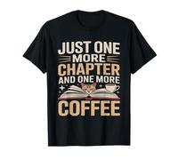 Encore Un chapitre et Encore Une Lecture de Coffee Cat T-Shirt