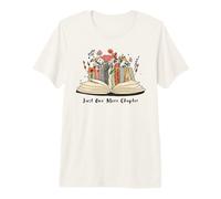 Encore Un chapitre : Floral Funny pour Les Amateurs de Livres T-Shirt Haut de Gamme