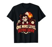 Encore Un Niveau Avant L'Aube Halloween Vampire Gamer T-Shirt