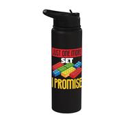 Encore un set, je le promets : Building Block Master Builder Stainless Steel Insulated Water Bottle