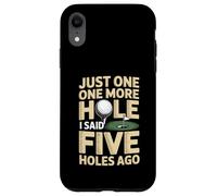 Encore Un Trou, J'Ai Dit il y a Cinq Trous Golf Coque pour iPhone XR