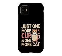 Encore Une Tasse et Encore Un café pour Chat Coque pour iPhone 11