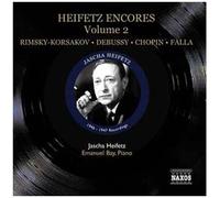 Heifetz, Jascha – Encores Vol. 2 – Import – NAXOS
