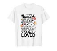 Encouragement pour Le Miroir Beau, Gentil, Courageux, Fort T-Shirt