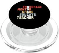 Encourager Mentor Partager Éduquer Enseignant Coach PopSockets PopGrip pour MagSafe
