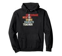 Encourager Mentor Partager Éduquer Enseignant Coach Sweat à Capuche