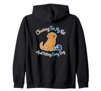 Encourager Mon Enfant et caresser Chaque Chien, Maman de Baseball Sweat à Capuche