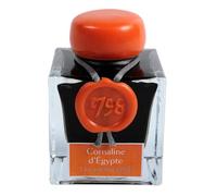 Encre 1798 à paillettes argentées - Cornaline dEgypte