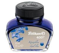 Encre 4001 dans un flacon, bleu roi, contenu: 30 ml