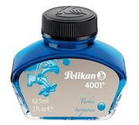 Encre 4001 dans un flacon en verre, turquoise
