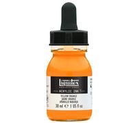 Encre Acrylic Ink Liquitex - Orange Jaune - 30 ml