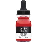 Liquitex – Encre acrylique Professional – flacon avec pipette – Rouge Naphtol Carmin 30 ml