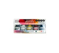 Sennelier Encre acrylique Abstract – Coffret de 5 couleurs – 5 x 30 ml