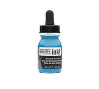 Encre acrylique bleu de ceruleum imit 30ml Ink Liquitex