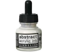 Encre Acrylique en flacon - blanc de titane - Sennelier