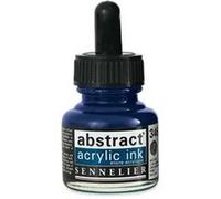 Encre Acrylique en flacon - bleu de chine - Sennelier