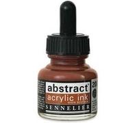 Encre Acrylique en flacon - terre de sienne naturelle - Sennelier