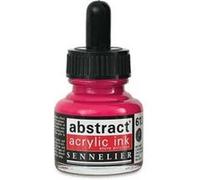 Encre Acrylique en flacon - ton rouge de cadmium clair - Sennelier