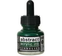 Encre Acrylique en flacon - vert hooker - Sennelier