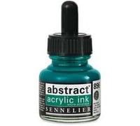 Encre Acrylique en flacon - vert phtalo - Sennelier